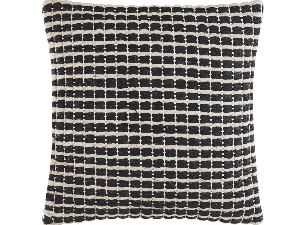 Sale Beliani Koristetyyny 45 X 45 Cm Mustavalkoinen Yoncali