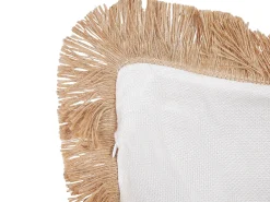 Best Sale Beliani Koristetyyny Beige/Musta 45 X 45 Cm 2 Kpl Agrimony