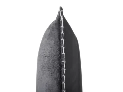 Hot Beliani Koristetyyny Harmaa Kohokuvioitu 45 X 45 Cm Melur