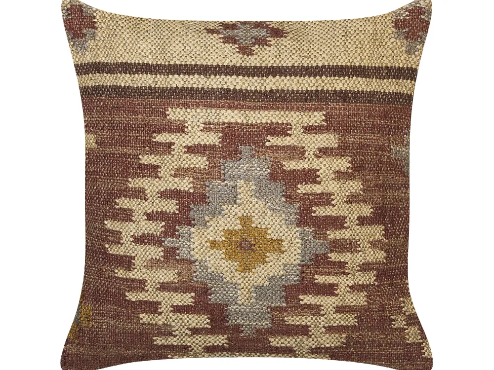 Tekstiilit<Beliani Koristetyyny Juutti Monivarinen 45 X 45 Cm 2 Kpl Beel