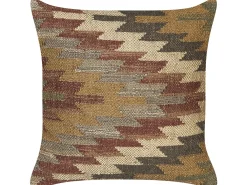 Tekstiilit<Beliani Koristetyyny Juutti Monivarinen 45 X 45 Cm Deepor