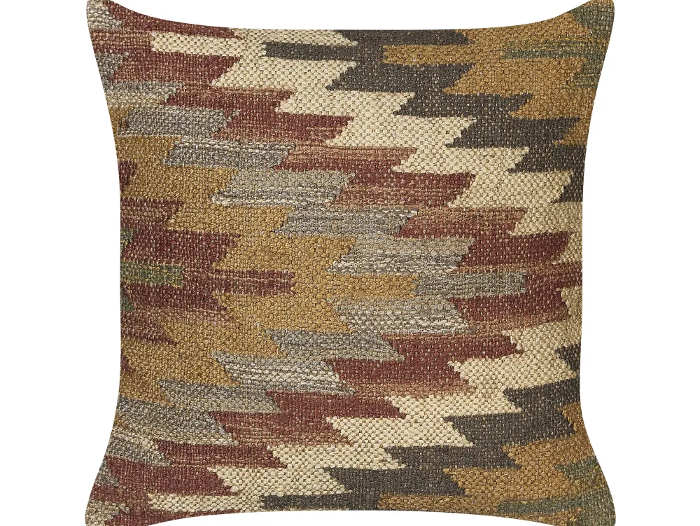 Tekstiilit<Beliani Koristetyyny Juutti Monivarinen 45 X 45 Cm Deepor