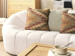 Tekstiilit<Beliani Koristetyyny Juutti Monivarinen 45 X 45 Cm Deepor