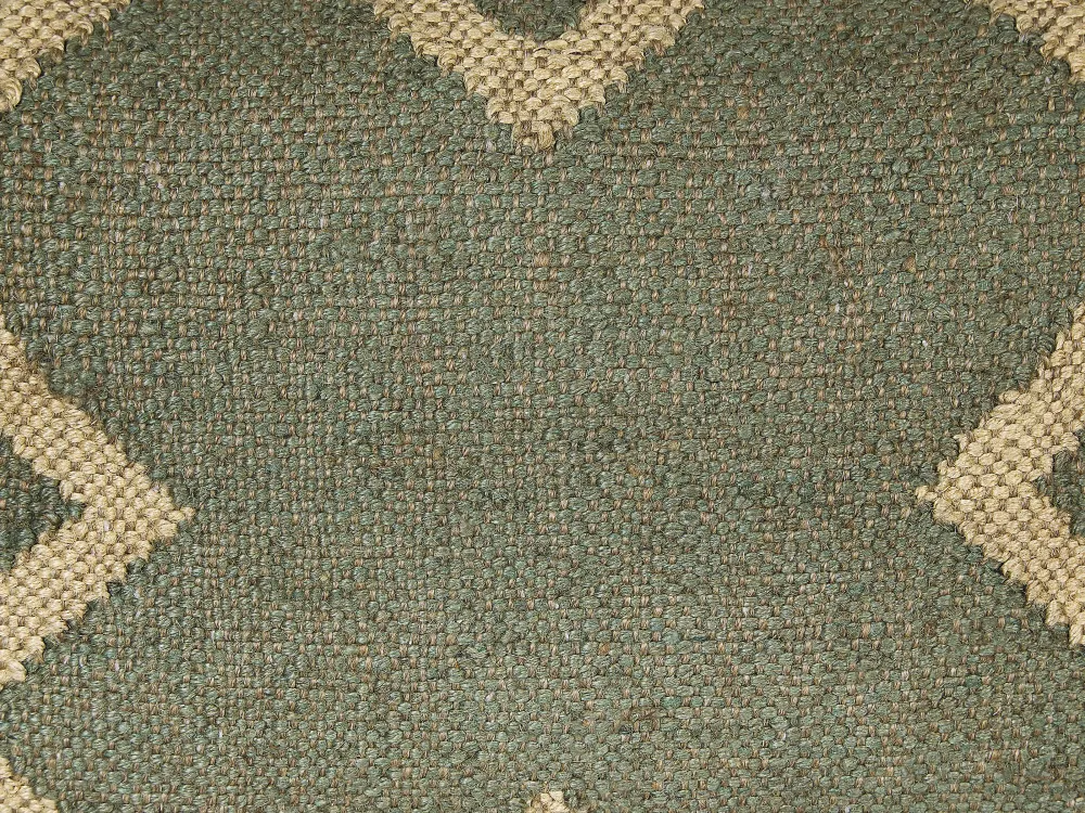 Cheap Beliani Koristetyyny Juutti Vihrea/Beige 45 X 45 Cm Gopi