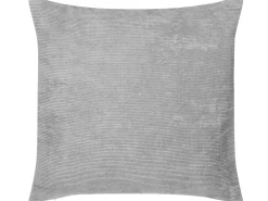 Best Sale Beliani Koristetyyny Kangas Harmaa 45 X 45 Cm 2 Kpl Nolana