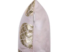 Best Sale Beliani Koristetyyny Kangas Vaaleanpunainen 45 X 45 Cm 2 Kpl Astilbe