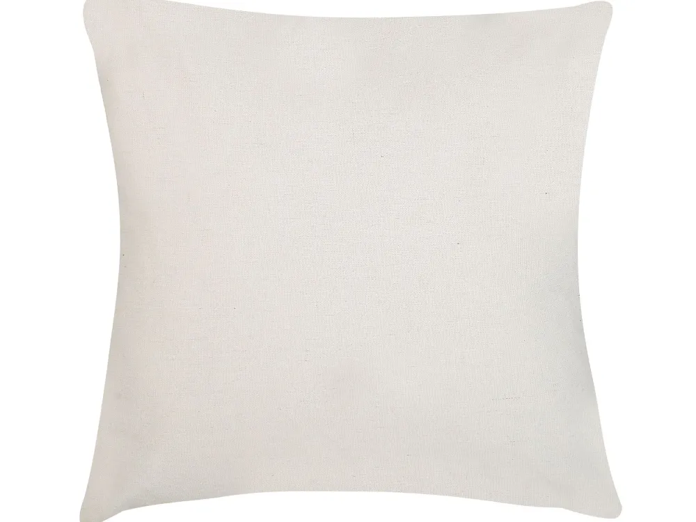 Cheap Beliani Koristetyyny Kangas Valkoinen/Vihrea 45 X 45 Cm 2 Kpl Prunus