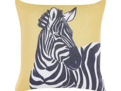 Lastenhuone<Beliani Koristetyyny Keltainen 45 X 45 Cm 2 Kpl Manketti