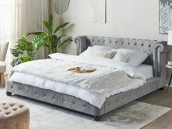 Outlet Beliani Koristetyyny Keltainen Kohokuvioitu 45 X 45 Cm 2 Kpl Kavalam