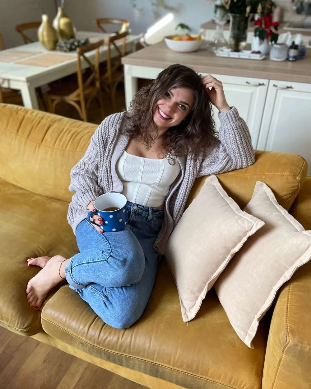 Tekstiilit<Beliani Koristetyyny 2Kpl 45 X 45 Cm Beige Guzmania