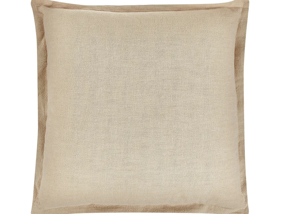 Tekstiilit<Beliani Koristetyyny 2Kpl 45 X 45 Cm Beige Guzmania