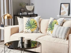 Cheap Beliani Koristetyyny 2Kpl 45 X 45 Cm Monivarinen Holcus