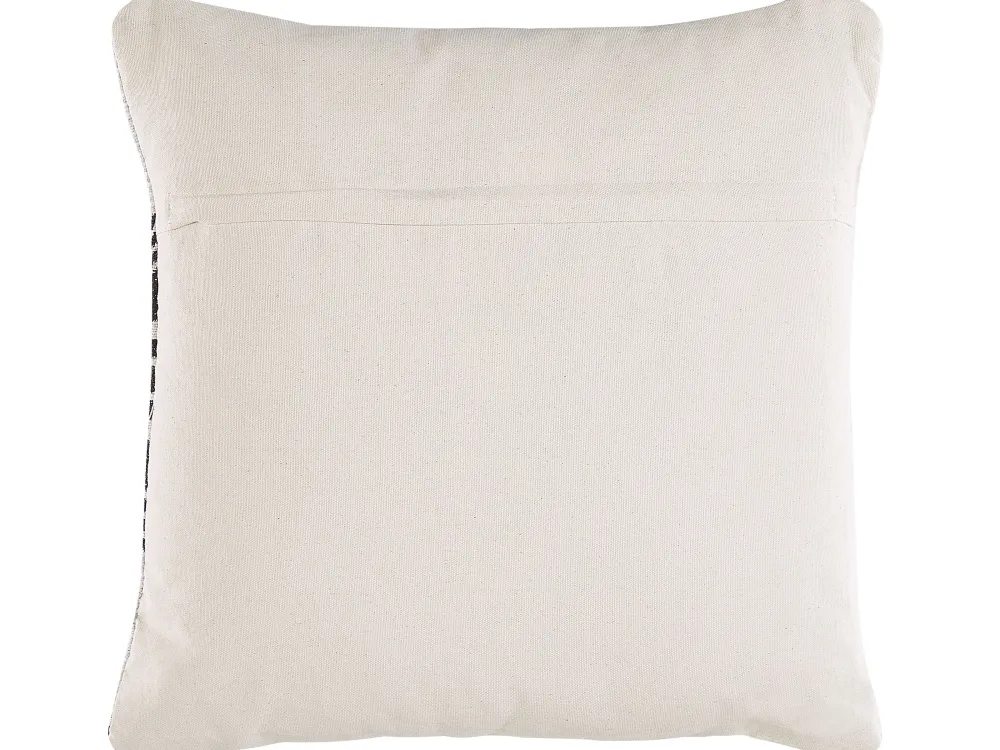 Hot Beliani Koristetyyny 2Kpl 45 X 45 Cm Mustavalkoinen Cardak