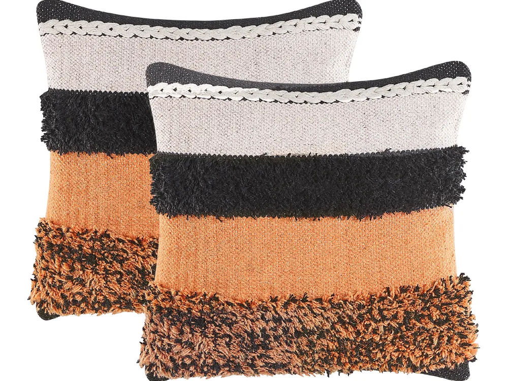 Best Sale Beliani Koristetyyny 2Kpl 45 X 45 Cm Monivarinen Mihalgazi