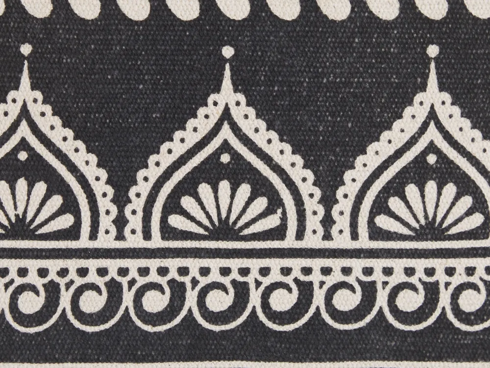 Tekstiilit<Beliani Koristetyyny 2Kpl 45 X 45 Cm Mustavalkoinen Atabagi