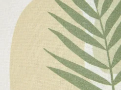 Cheap Beliani Koristetyyny 2Kpl 45 X 45 Cm Vihrea/Beige Microsorum