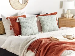 Outlet Beliani Koristetyyny Mintunvihrea 42 X 42 Cm 2 Kpl Hakone