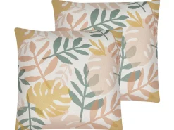 Tekstiilit<Beliani Koristetyyny Monivarinen 45 X 45 Cm 2 Kpl Ilex