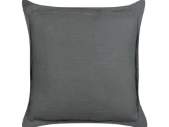 Tekstiilit<Beliani Koristetyyny Pellava Tummanharmaa 45 X 45 Cm 2 Kpl Subulata