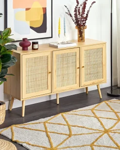 Flash Sale Beliani Koristetyyny Puuvilla Beige 45 X 45 Cm 2 Kpl Ceiba