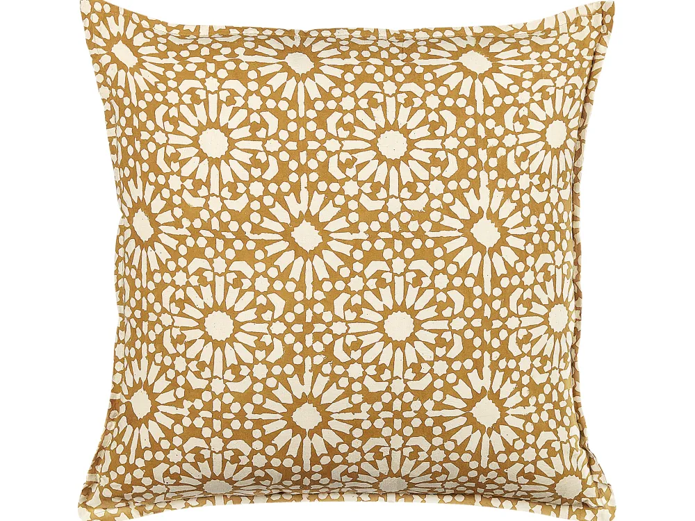 Flash Sale Beliani Koristetyyny Puuvilla Beige 45 X 45 Cm 2 Kpl Ceiba