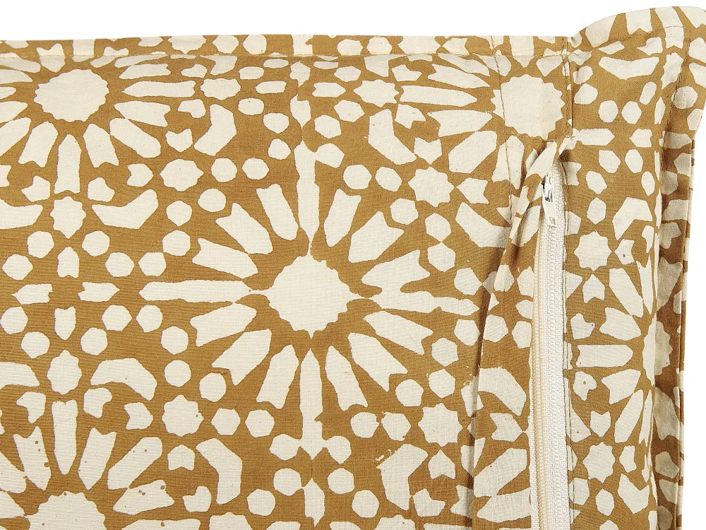 Flash Sale Beliani Koristetyyny Puuvilla Beige 45 X 45 Cm 2 Kpl Ceiba