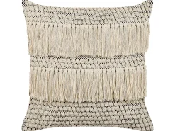 Tekstiilit<Beliani Koristetyyny Puuvilla Beige 45 X 45 Cm Iresine