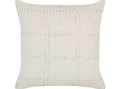 Tekstiilit<Beliani Koristetyyny Puuvilla Beige 45 X 45 Cm Ixora