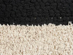 Online Beliani Koristetyyny Puuvilla Beige/Musta Tuftattu 50 X 50 Cm 2 Kpl Khora