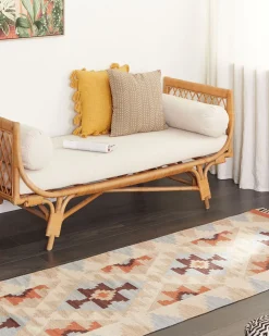 Tekstiilit<Beliani Koristetyyny Puuvilla Harmaanruskea 45 X 45 Cm 2 Kpl Senecio