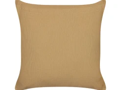 Tekstiilit<Beliani Koristetyyny Puuvilla Hiekanruskea/Valkoinen 45 X 45 Cm 2 Kpl Banyan