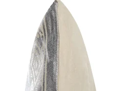 Flash Sale Beliani Koristetyyny Puuvilla Hopea Geometrinen Kuvio 50 X 50 Cm 2 Kpl Oujda