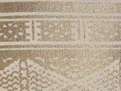 Tekstiilit<Beliani Koristetyyny Puuvilla Kulta Geometrinen Kuvio 50 X 50 Cm 2 Kpl Oujda