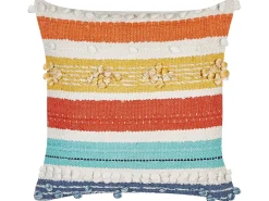 Hot Beliani Koristetyyny Puuvilla Monivarinen 45 X 45 Cm 2 Kpl Dicliptera