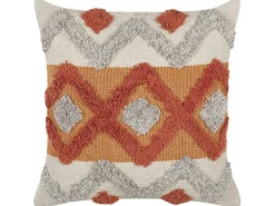 Online Beliani Koristetyyny Puuvilla Monivarinen 45 X 45 Cm Brevifolia