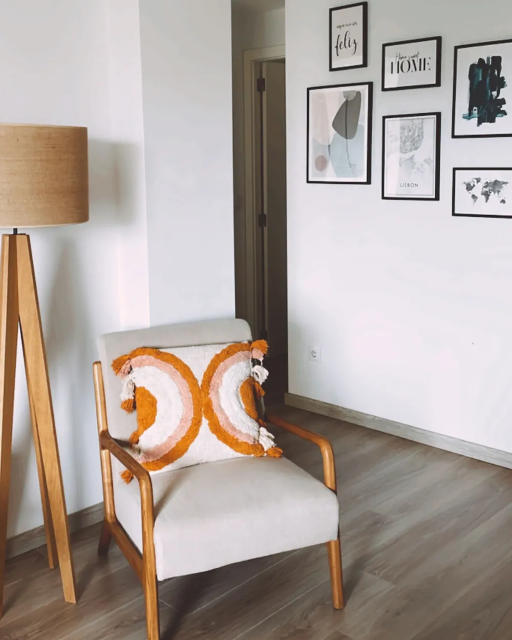 New Beliani Koristetyyny Puuvilla Monivarinen 45 X 45 Cm 2 Kpl Lablab