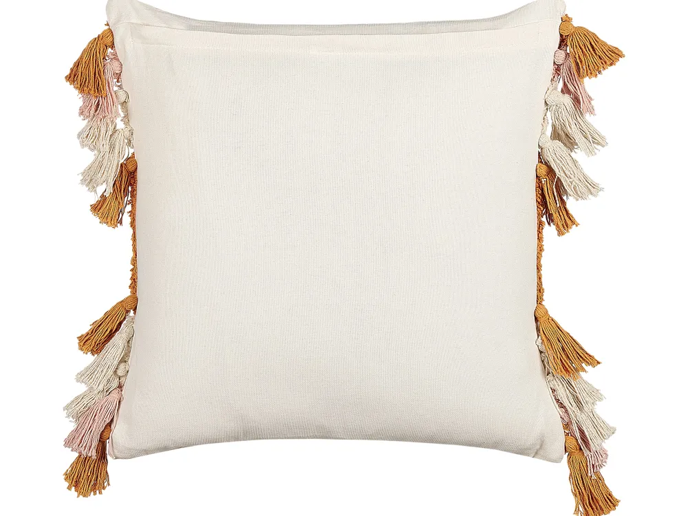 New Beliani Koristetyyny Puuvilla Monivarinen 45 X 45 Cm 2 Kpl Lablab