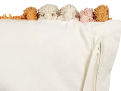 New Beliani Koristetyyny Puuvilla Monivarinen 45 X 45 Cm 2 Kpl Lablab