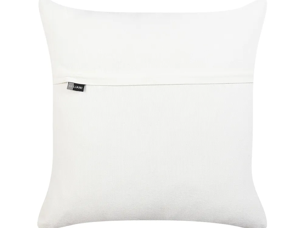 New Beliani Koristetyyny Puuvilla Monivarinen Kirjailtu 50 X 50 Cm 2 Kpl Mehsana