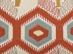 Tekstiilit<Beliani Koristetyyny Puuvilla Monivarinen Kirjailtu 40 X 60 Cm 2 Kpl Majra