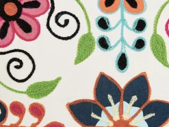 Lastenhuone<Beliani Koristetyyny Puuvilla Monivarinen Kirjailtu 50 X 50 Cm 2 Kpl Bahraich