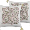 Hot Beliani Koristetyyny Puuvilla Monivarinen 45 X 45 Cm 2 Kpl Carissa
