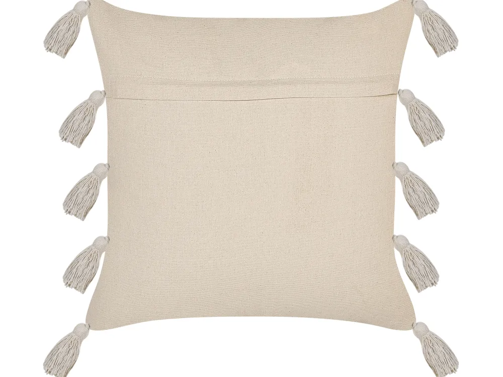 Shop Beliani Koristetyyny Puuvilla Monivarinen 45 X 45 Cm Bouvardia