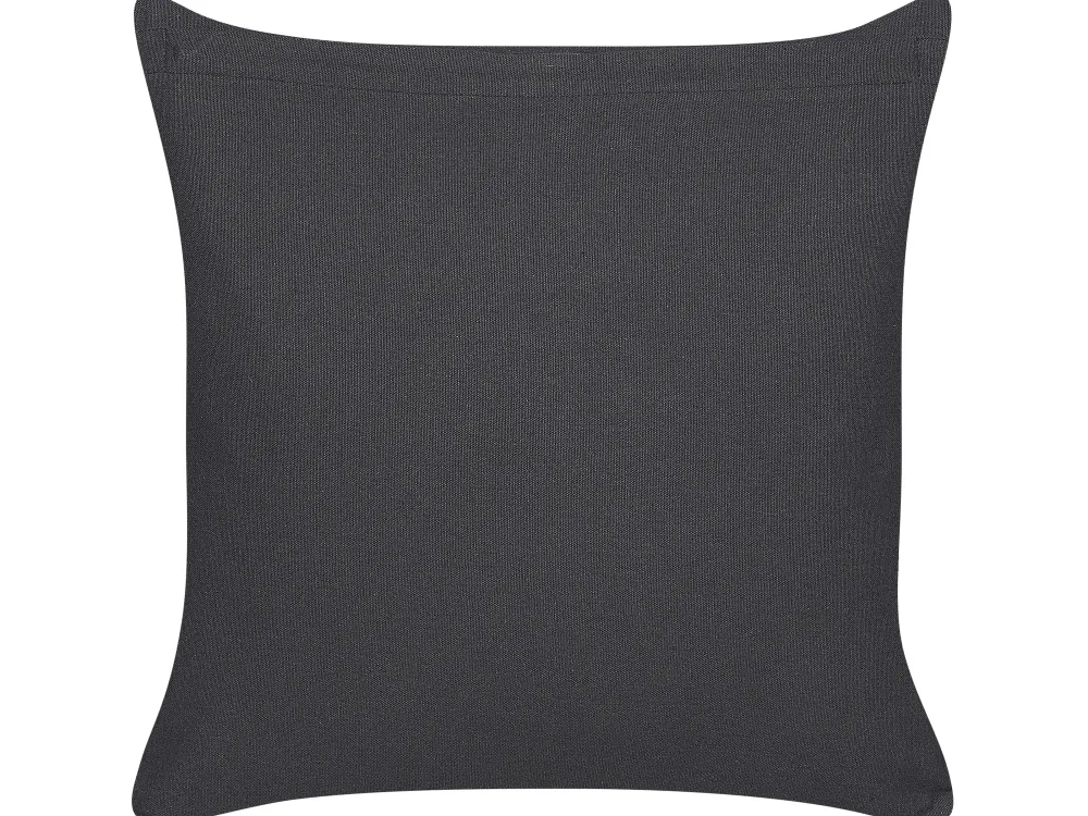 Hot Beliani Koristetyyny Puuvilla Musta/Valkoinen 45 X 45 Cm 2 Kpl Benzoin