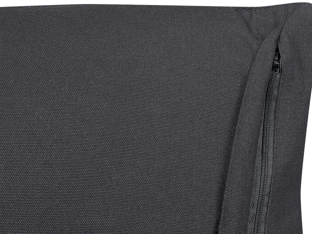 Hot Beliani Koristetyyny Puuvilla Musta/Valkoinen 45 X 45 Cm 2 Kpl Benzoin