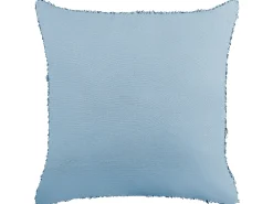 Outlet Beliani Koristetyyny Puuvilla Sininen 45 X 45 Cm 2 Kpl Rhoeo