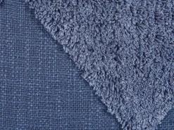 Best Beliani Koristetyyny Puuvilla Sininen Tuftattu 45 X 45 Cm Avium