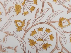 Tekstiilit<Beliani Koristetyyny Puuvilla Valkoinen/Keltainen 45 X 45 Cm 2 Kpl Calathea