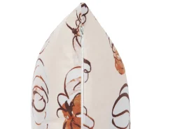 Tekstiilit<Beliani Koristetyyny Sametti Beige 45 X 45 Cm 2 Kpl Cucurbita