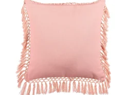 New Beliani Koristetyyny Sametti Monivarinen 45 X 45 Cm Parrotia